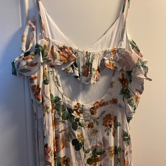 Floral maxi with slit - Picture 3 of 5